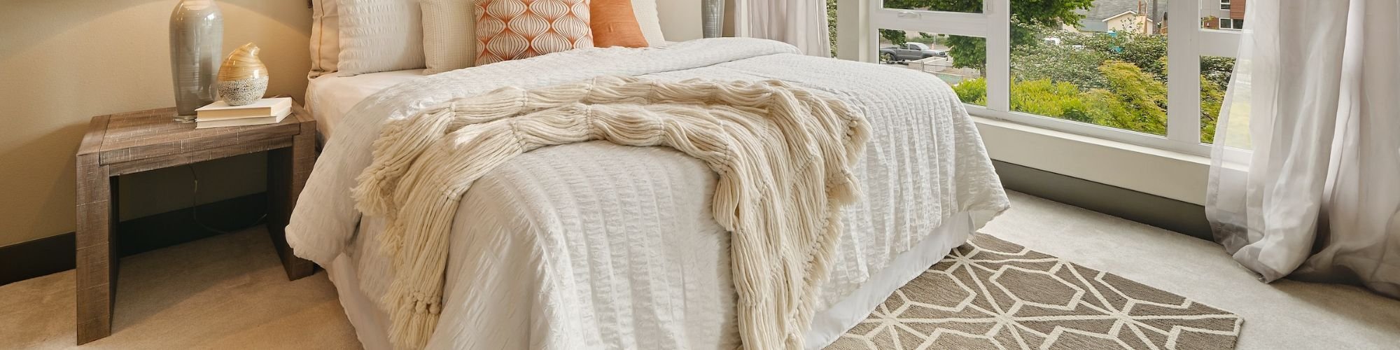 Choose from a wide variety of area rug styles from Manufacturer's Carpet & Flooring